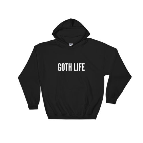 goth hoodie